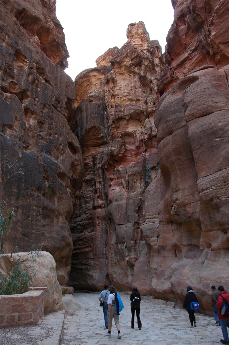Jordania kanion Sik